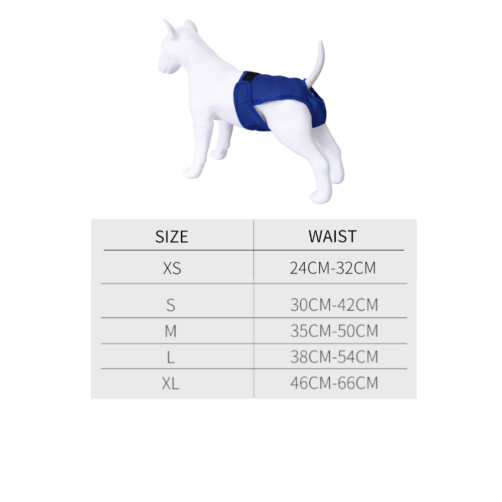 Ondoing Dog Hygiene Diapers Washable Reusable Nappy Pants Sanitary Shorts Heat Panties