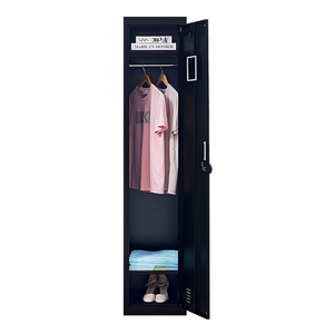 One-Door Office Gym Shed Clothing Locker Cabinet