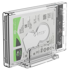 2159U3 2.5 Inch Sata Usb3.0 Mobile Hard Disk Enclosure Transparent