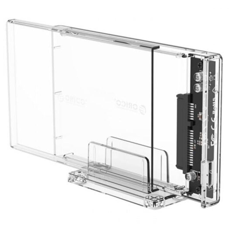 2159U3 2.5 Inch Sata Usb3.0 Mobile Hard Disk Enclosure Transparent