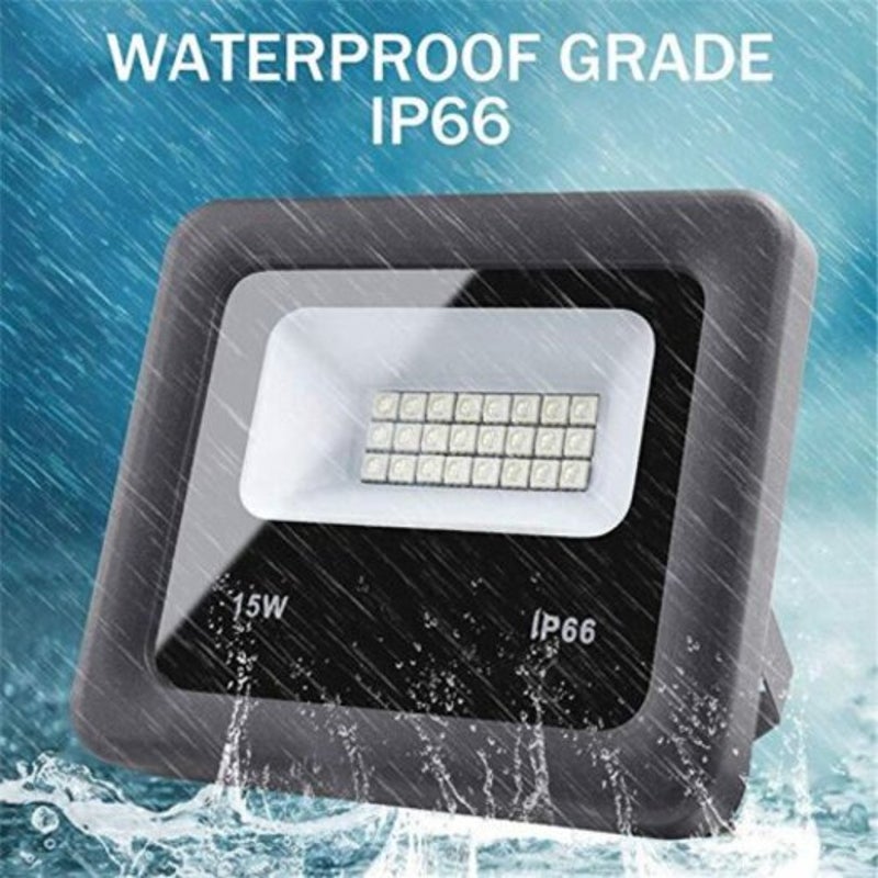 Outdoor Led Flood Lights Rgb Colour Changing Waterproof Wall Remote Control