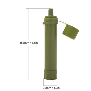 Outdoor Water Filter Straw Filtration System Purifier For Emergency Preparedness Camping Traveling Backpacking