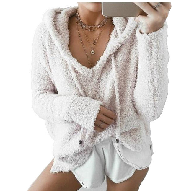 Oversized Fuzzy Hoodie