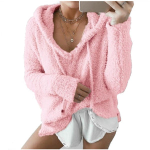 Oversized Fuzzy Hoodie