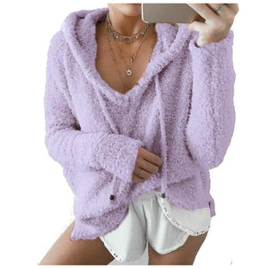 Oversized Fuzzy Hoodie