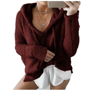 Oversized Fuzzy Hoodie