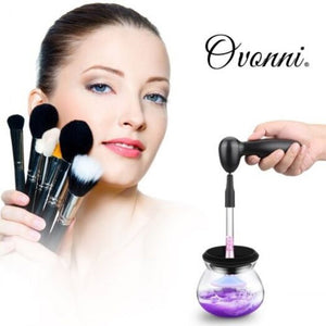 Ovonni Electric Makeup Brush Cleaner Wash And Dry Your Cosmetic Quick Easy France