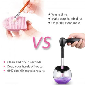 Ovonni Electric Makeup Brush Cleaner Wash And Dry Your Cosmetic Quick Easy France