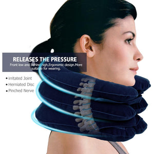 Inflatable Neck Traction Pillow