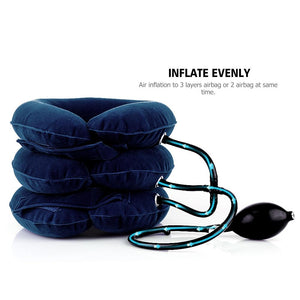 Inflatable Neck Traction Pillow