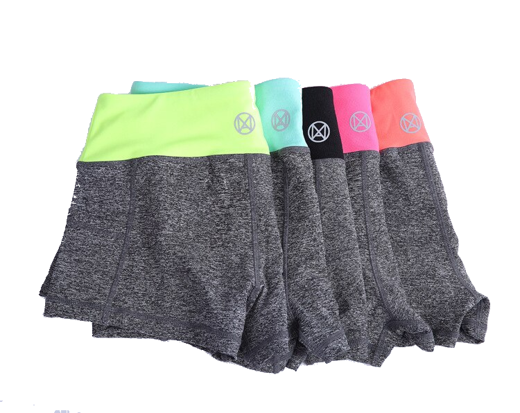 Pocket Yoga Shorts Women Gym Wear Spandex Pants Fitness Home Exercise