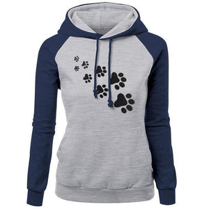 Paw Print Puppy Hoodie