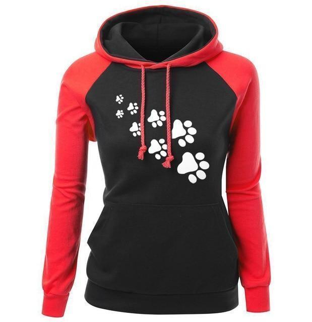 Paw Print Puppy Hoodie