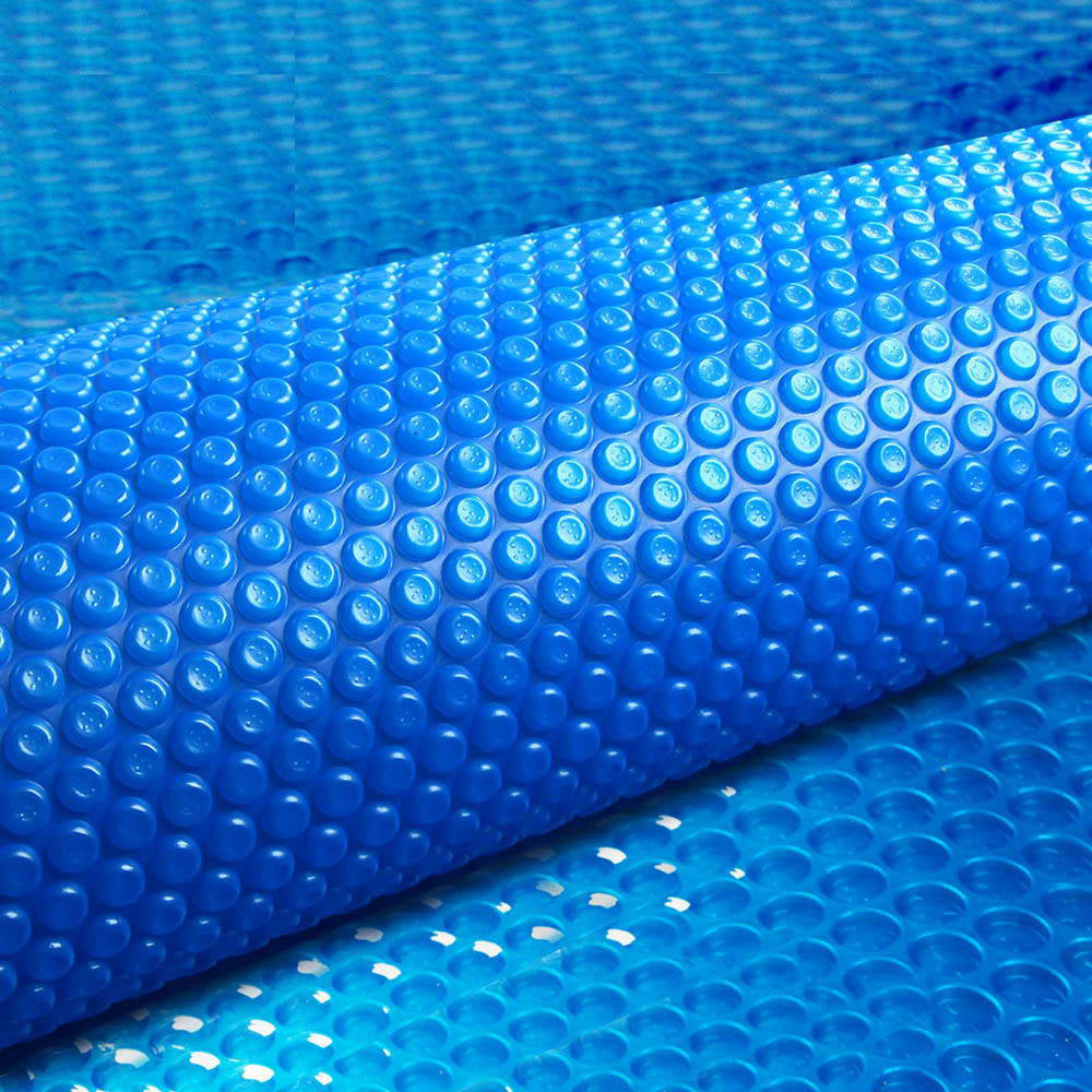 Aquabuddy Pool Cover 500 Micron 9.5X5m Swimming Solar Blanket Blue