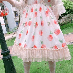Peaches N Cream Lolita Dress
