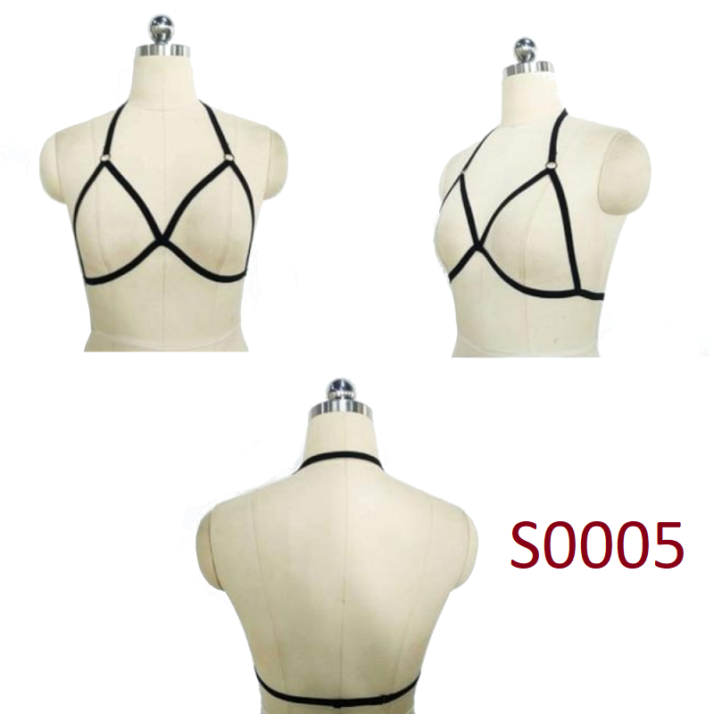House Of Dasein Pentagram Sexy Body Harness Bondage Cage Bra Bdsm Lingerie