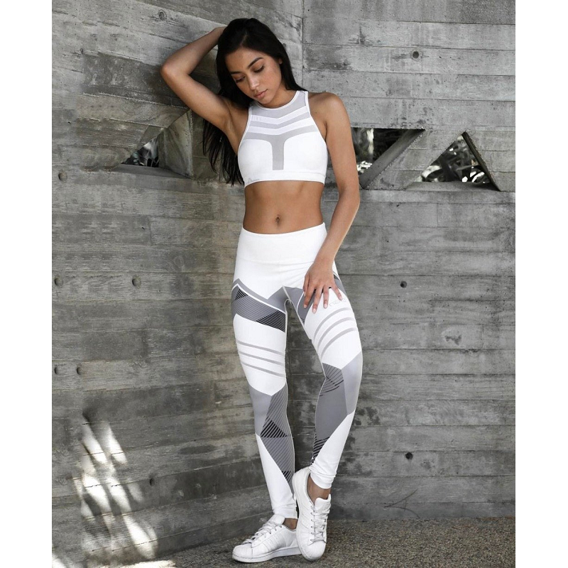 Quick Dry High Waist Fitness Leggings Sports Yoga Pants For Women