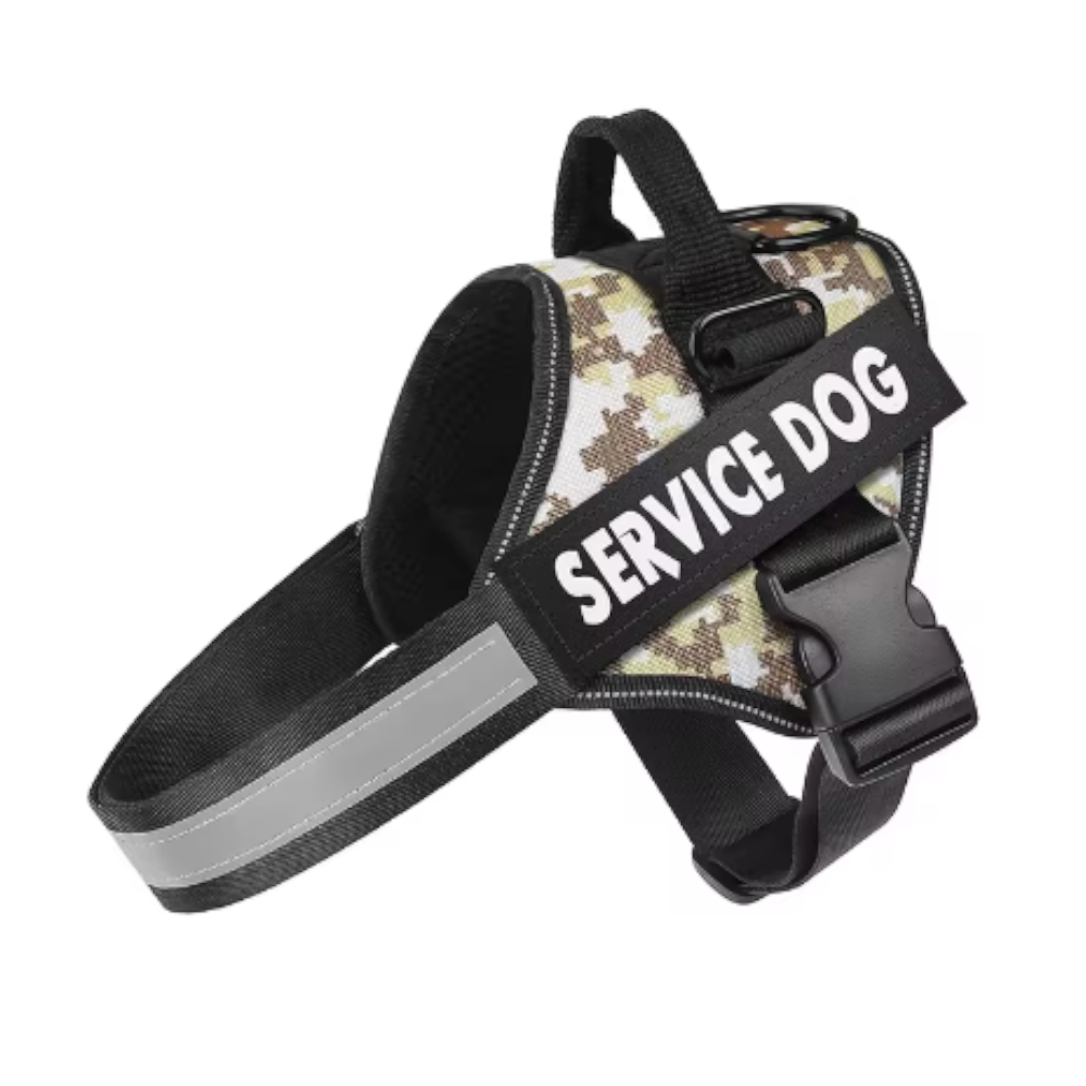 Personalized Dog Reflective 3M Adjustable No-Pull Pet Harness Vest