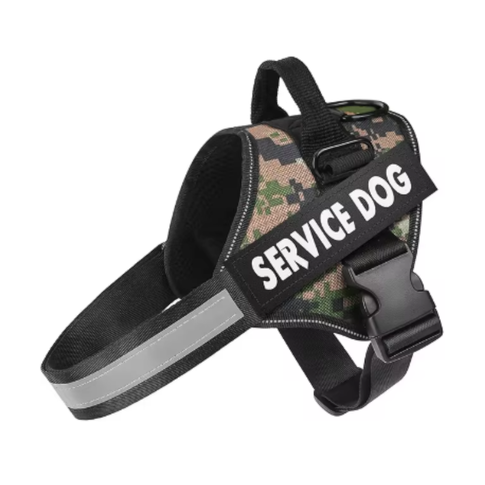 Personalized Dog Reflective 3M Adjustable No-Pull Pet Harness Vest