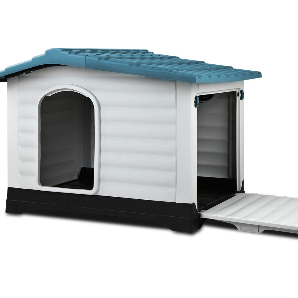 I.Pet Dog Kennel Kennels Outdoor Plastic House Puppy Extra Large Xl Outside