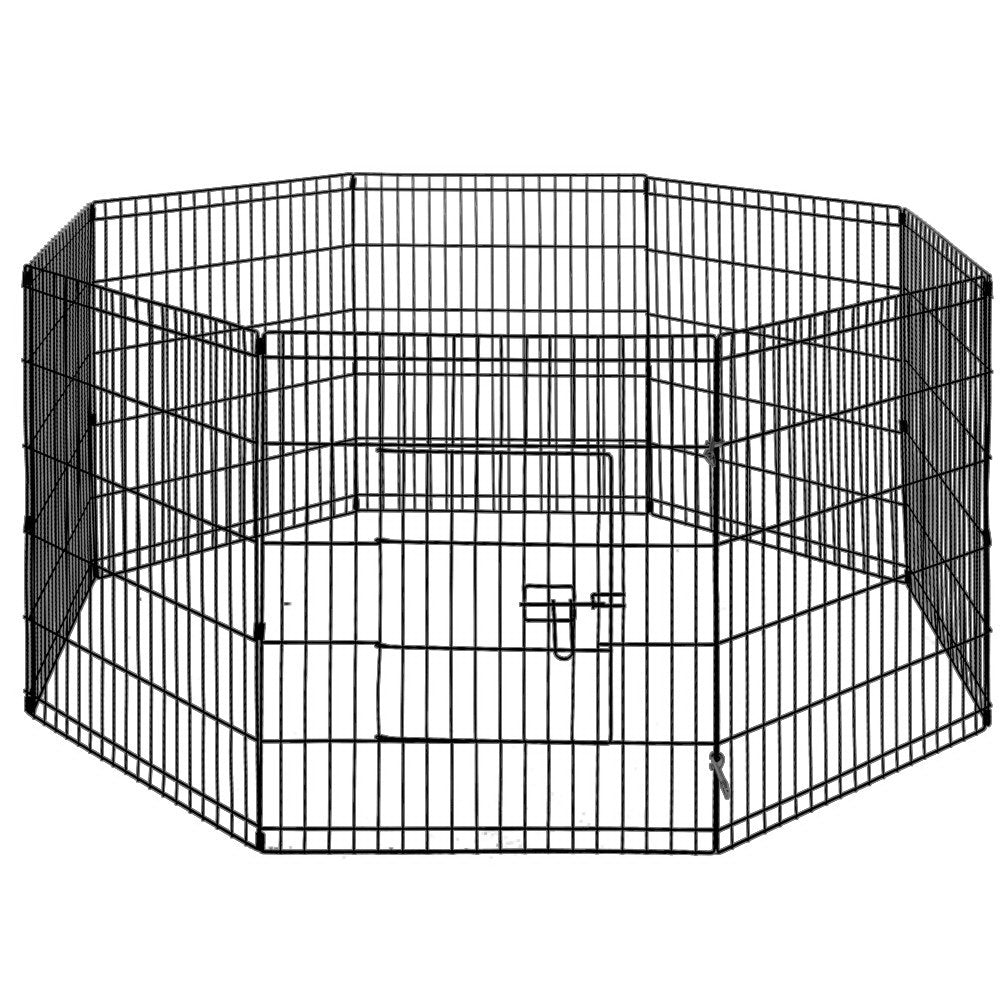 I.Pet Dog Playpen 2X30" 8 Panel Puppy Exercise Cage Enclosure Fence