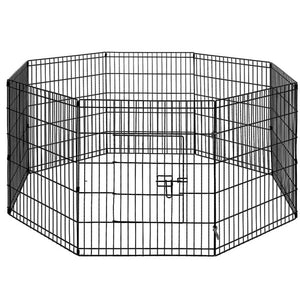 I.Pet Dog Playpen 2X30" 8 Panel Puppy Exercise Cage Enclosure Fence