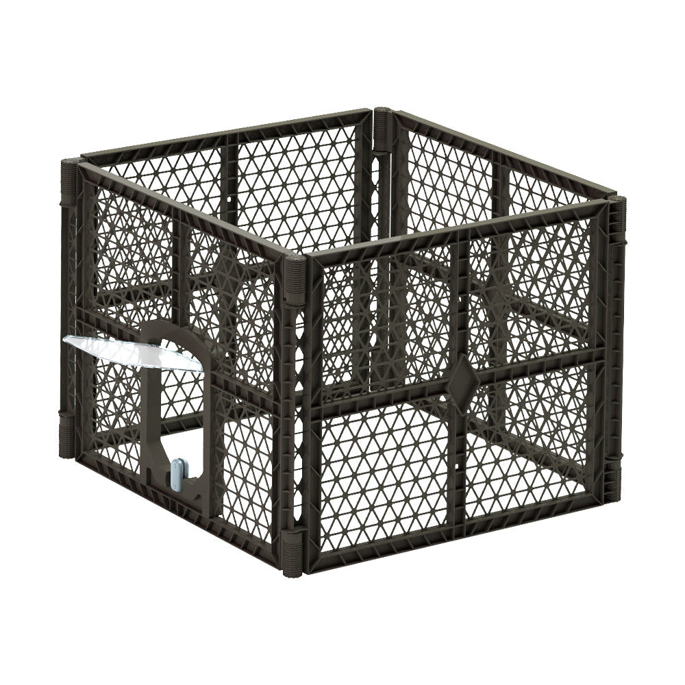 I.Pet Dog Playpen Enclosure 4 Panel Fence Puppy Cage Plastic Pen Fold