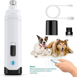 Pet Shearing Clipping Nail Grinder For Dogs Low Noise Fast Grinding Quick Usb Charging Long Working Time Convenient And