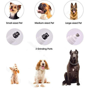 Pet Shearing Clipping Nail Grinder For Dogs Low Noise Fast Grinding Quick Usb Charging Long Working Time Convenient And