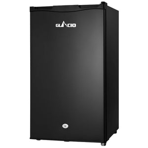 Glacio 95L Portable Fridge Bar Freezer Cooler Upright 12V/24V/240V Caravan 4Wd Camping Black