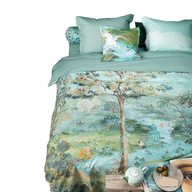 Pip Studio Paradise Green Quilt Cover Set