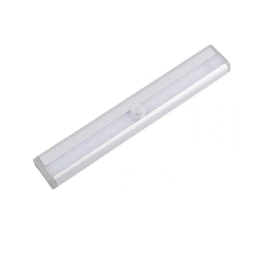 Pir Motion Sensor Led Cabinet Light Silver