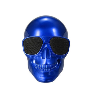 Creative Mini Skull Skeleton Speakers Portable Wireless Bluetooth