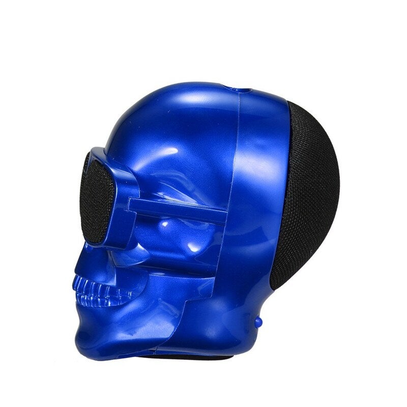 Creative Mini Skull Skeleton Speakers Portable Wireless Bluetooth