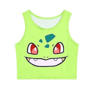 Pocket Monster Crop Tops