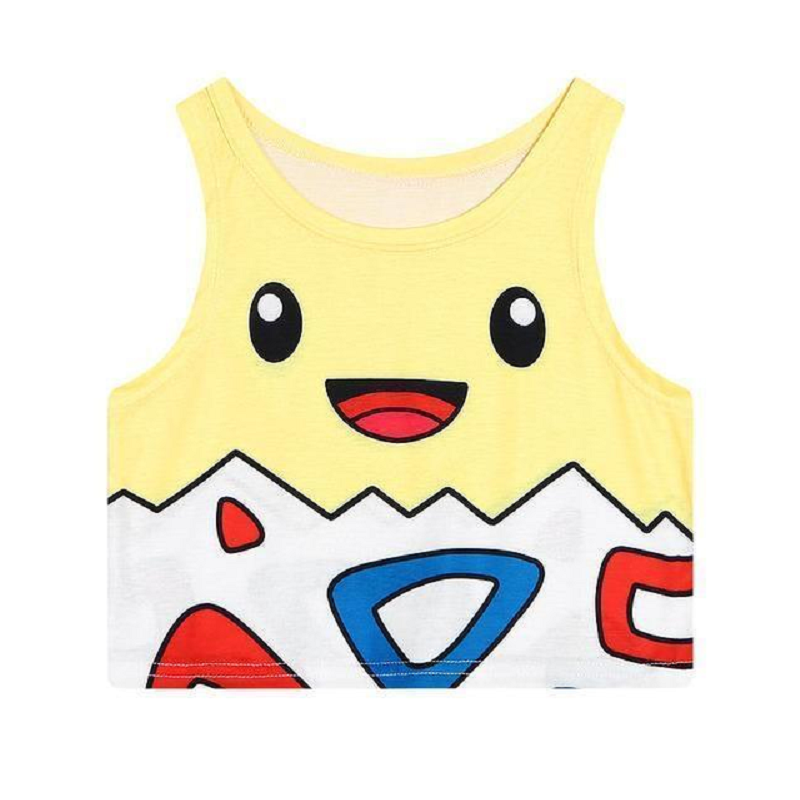 Pocket Monster Crop Tops