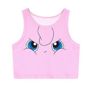 Pocket Monster Crop Tops