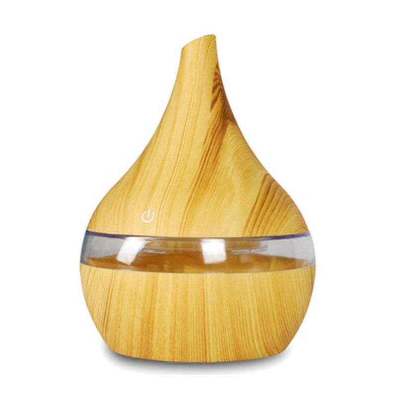 Portable Humidifier Usb Ultrasonic Aroma Diffuser With Seven Colors Led 300Ml