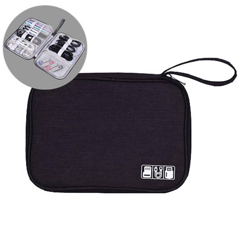 Portable Digital Storage Bag Organiser For Usb Gear Cables Wires Charger Power Battery Bank Phone Accessories