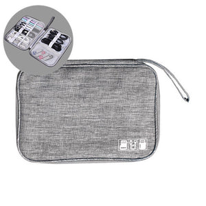 Portable Digital Storage Bag Organiser For Usb Gear Cables Wires Charger Power Battery Bank Phone Accessories