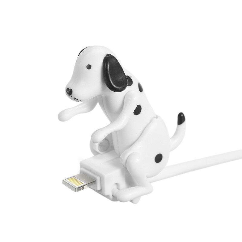 Phone Chargers Cables Portable Funny Cute Pet Usb Mini Humping Spot Dog Toy Gadget Christmas For Iphone Lightning / Micr