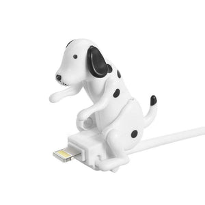 Phone Chargers Cables Portable Funny Cute Pet Usb Mini Humping Spot Dog Toy Gadget Christmas For Iphone Lightning / Micr