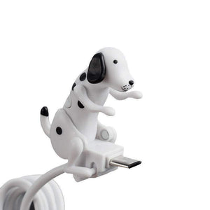 Phone Chargers Cables Portable Funny Cute Pet Usb Mini Humping Spot Dog Toy Gadget Christmas For Iphone Lightning / Micr