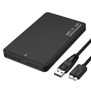 Portable External Hard Drives Hardisk 2.5 Inch Sata To Usb 3.0 Tool Free Enclosure Seagate Toshiba Samsung Hitachi Iii H