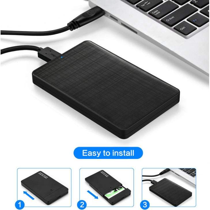 Portable External Hard Drives Hardisk 2.5 Inch Sata To Usb 3.0 Tool Free Enclosure Seagate Toshiba Samsung Hitachi Iii H