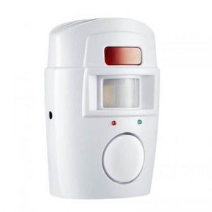 Portable Ir Wireless Motion Sensor Remote Home Security Burglar Alarm System White