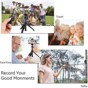 Portable Selfie Stick Phone Tripod With Wireless Remote Shutter Mobile Accessories