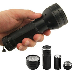 Portable Special Red Light Flashlight Signal Lamp Black