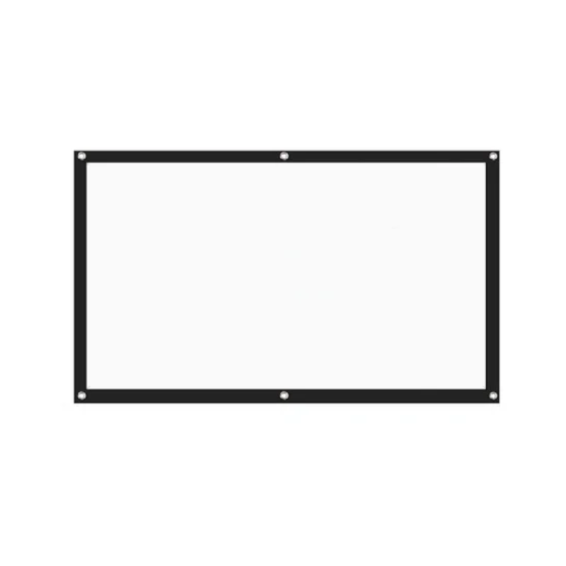 Portable Foldable Projector Screen 169 Home Cinema Outdoor Projection Hd