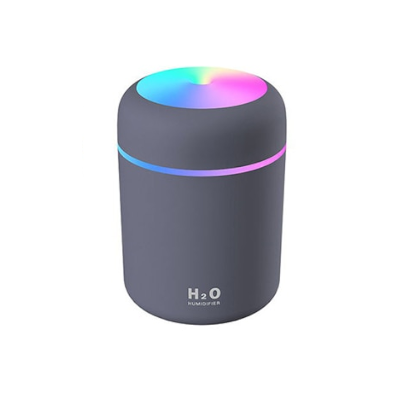 Portable H2o Ultrasonic Air Humidifier Essential Oils Romantic Night Light